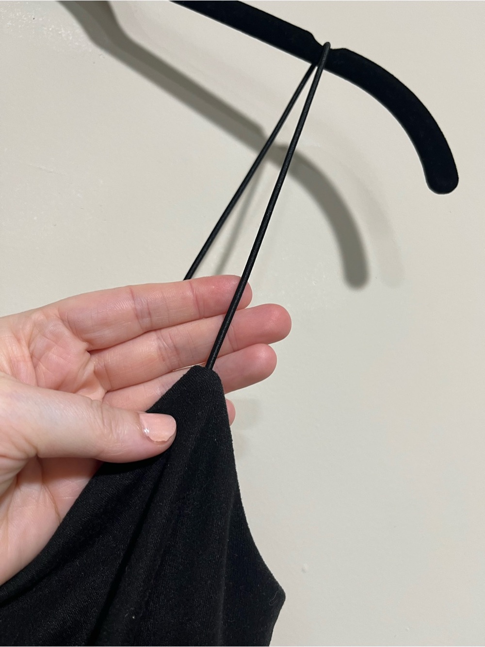 Black Ruched Cami - Picture 4 of 4